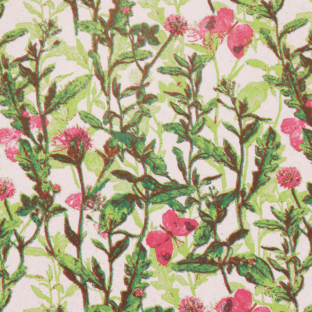 Floristik24.co.uk Cuff paper meadow tissue paper grass paper 25cm 85mM12