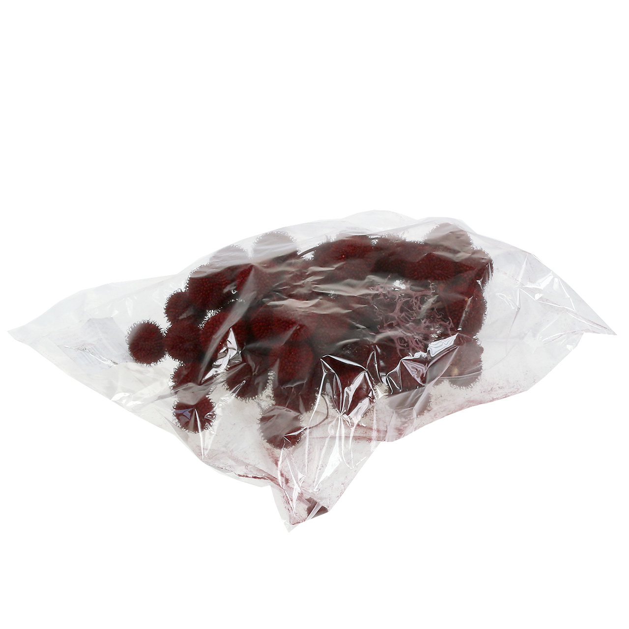 Floristik24.co.uk Plane fruits dried dark red 250g1558/4005