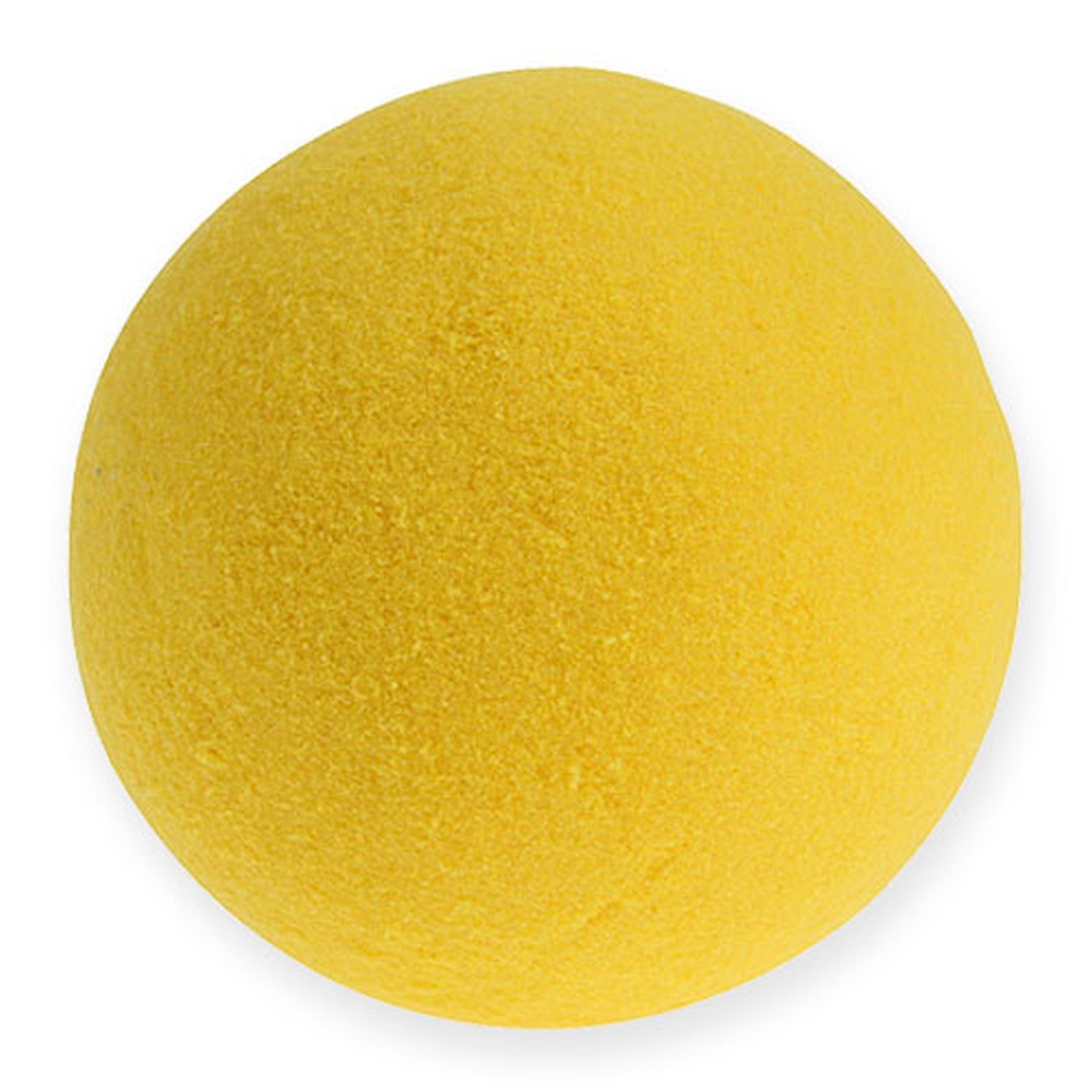 Floristik24.co.uk Floral Foam balls yellow 9cm 4pcs37332