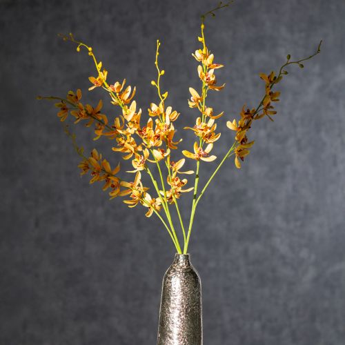 Product Artificial Cymbidium orchid as a flower stem for elegant decoration, 95cm, 2 pieces