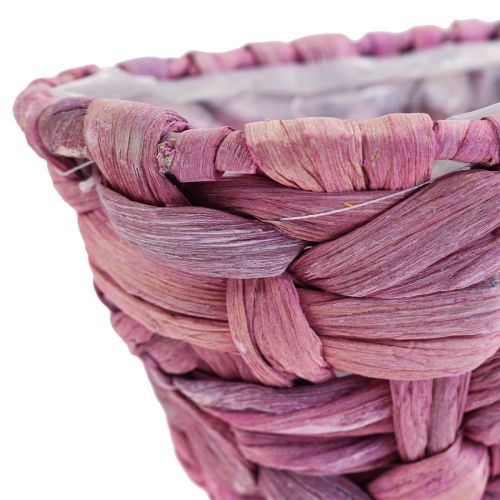 Product Plant basket seagrass basket water hyacinth planter oval 20.5cm 3 pcs