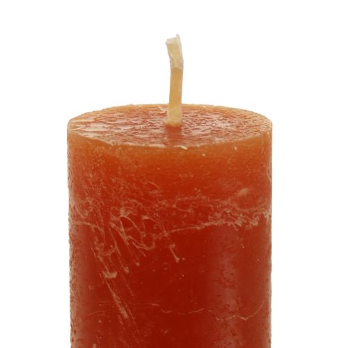 Product Stick candles colored brown candles 34×240mm 4pcs