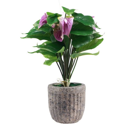 Artificial flowers Artificial Anthuriums Artificial plants in pot 41cm