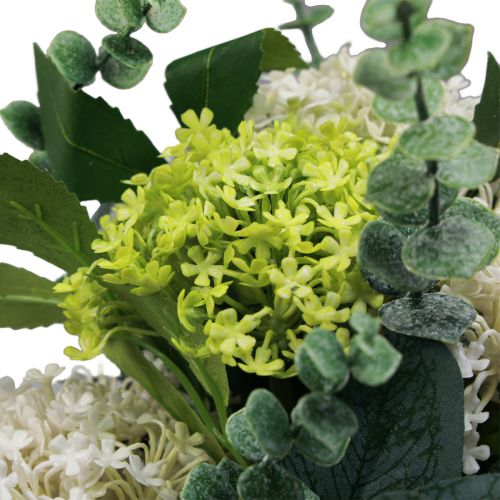 Product Artificial flower bouquet snowball eucalyptus artificial 45cm