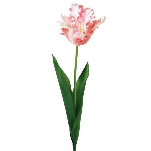 Floristik24 Artificial flower parrot tulip artificial tulip pink 69cm