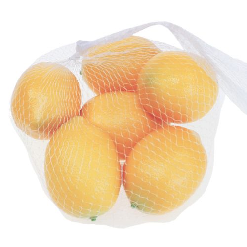 Product Artificial lemon decorative food dummies 8cm 6pcs