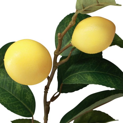 Product Decorative lemon branch with 6 artificial lemons 100cm