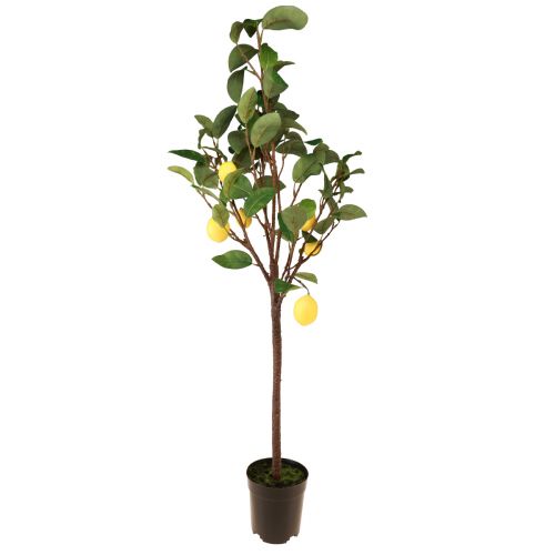 Floristik24 Artificial lemon tree in a pot yellow 90cm