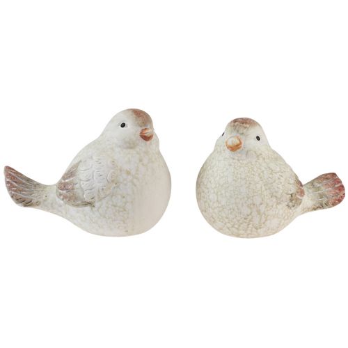 Floristik24 Table decoration spring decoration decorative bird figures 11.5/12.5cm 2pcs