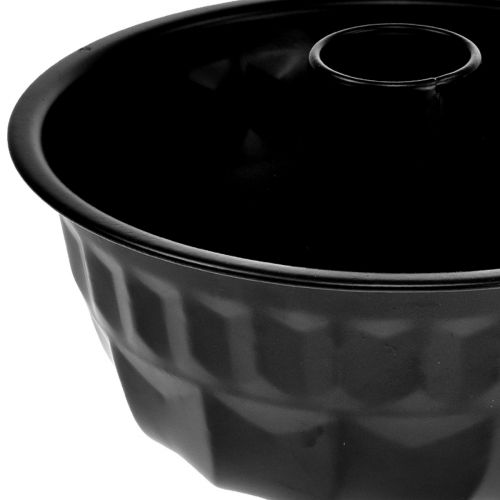 Product Kitchen Decoration Black Cake Pan Gugelhupf Metal Ø23cm
