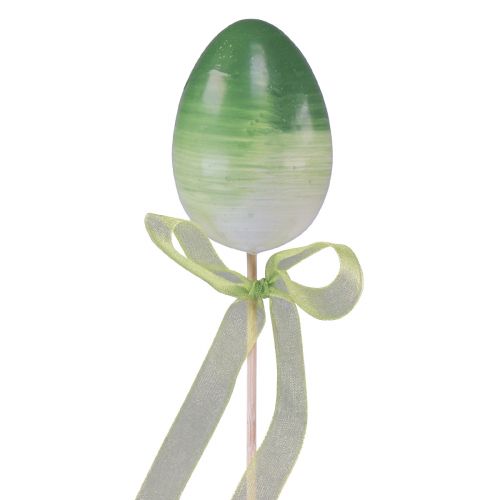Product Flower Stick Easter Egg Plastic Eggs Colored 4×5.5cm 10 Pcs