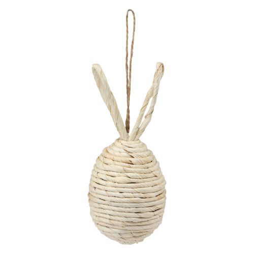 Product Decorative Easter eggs for hanging with bunny ears 13.5cm 4 pcs