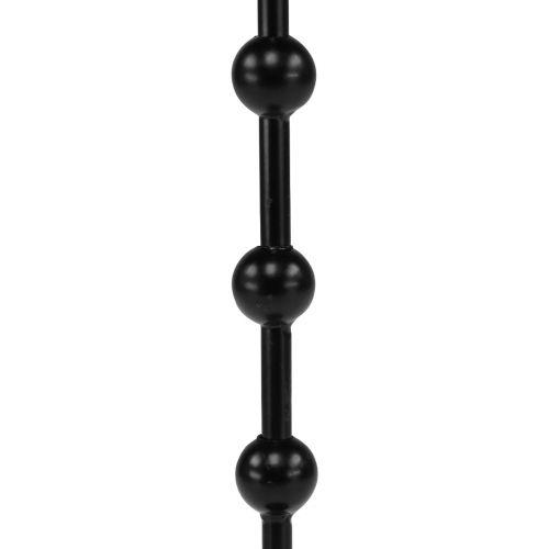 Product Stick candle holder candlestick black metal Ø7cm H19.5cm