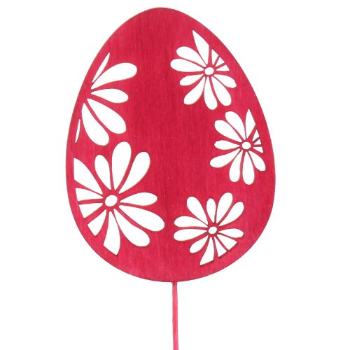 Product Easter eggs decoration flower plugs Easter wood 30,5cm 18 pcs