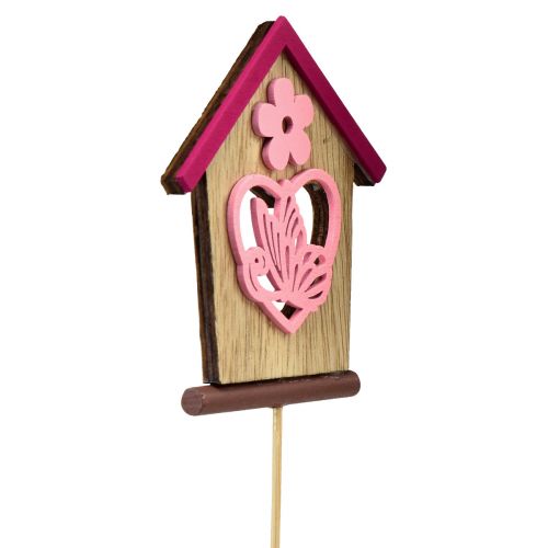 Product Flower Stick Spring House Butterfly Flower 8.5cm 12 pcs