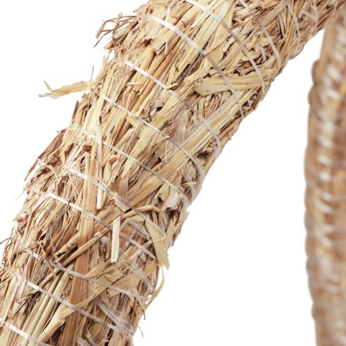 Product Decorative Crown Straw Straw Crown Straw Wreath Natural Wreath 50×55cm