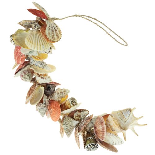 Maritime hanging decoration shells and sea snails decoration 82cm