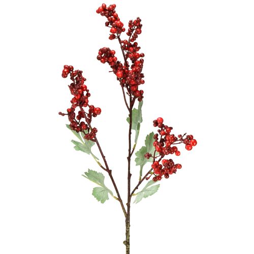 Product Artificial berry branch red artificial branch Christmas decoration 74cm