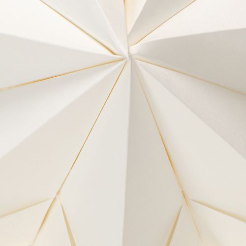 Product Paper star, cream white, large hanging star, 60cm