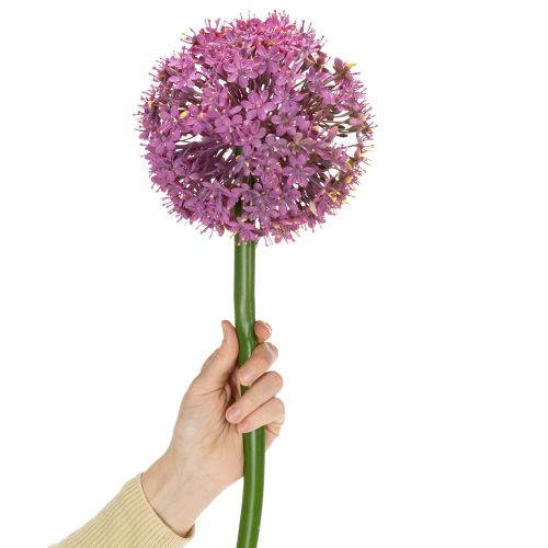 Product Artificial Allium flower, ornamental onion, elegant room decoration, 90cm