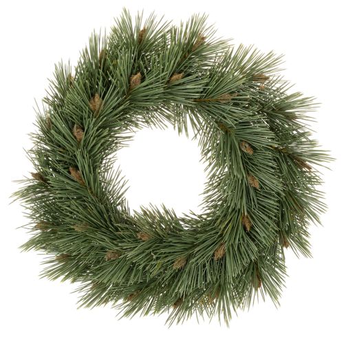 Artificial Pine Needle Wreath with Small Cones 40cm  

```html
<h2>Artificial Pine Needle Wreath for Indoor Decoration</h2>
<p>
This artificial pine needle wreath with small cones, measuring 40cm in diameter, is a charming and versatile addition to your s