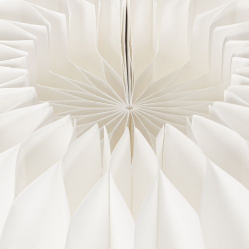 White Paper Honeycomb Pumpkin 24cm Set of 4 for Floral and Autumn Décor | Floristik24.co.uk