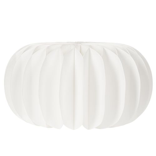 White Paper Honeycomb Pumpkin 24cm Set of 4 for Floral and Autumn Décor | Floristik24.co.uk
