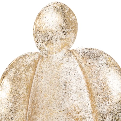 Gold Metal Angel Candle Holder