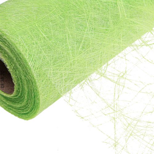 Product Deco fleece Sizoweb table runner light green 30cm 25m