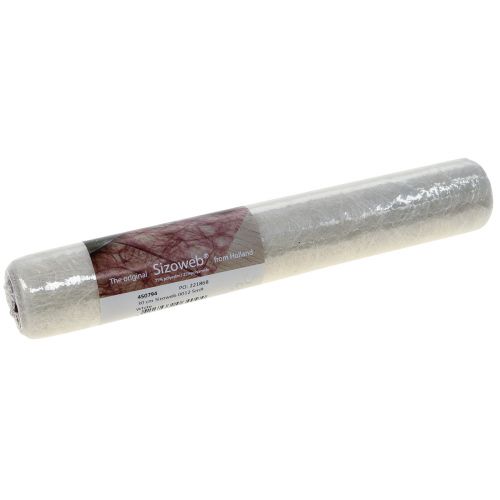 Product Deco fleece Sizoweb table runner white 30cm 5m