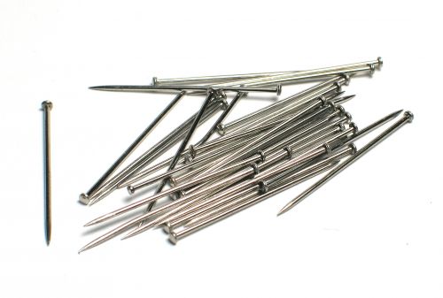 Pins Silver-bright Iron Nickel-plated 105/30mm 500g