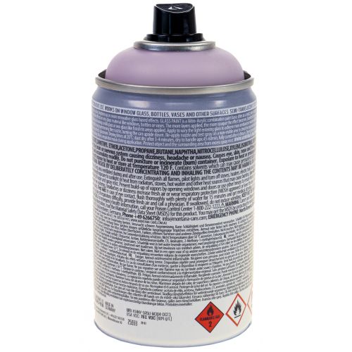 Floristik24 Glass paint spray effect spray spray paint glass rose matt 250ml