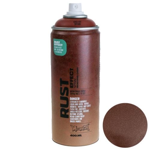Rust Spray Effect Spray Rust Spray Inside and Outside Brown 400ml