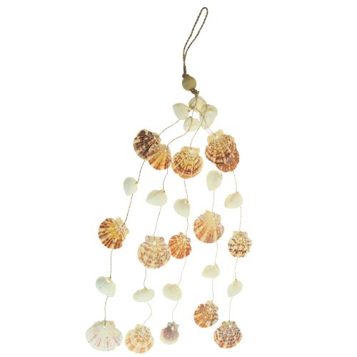 Product Maritime hanging decoration shells Maritime wind chime 74cm