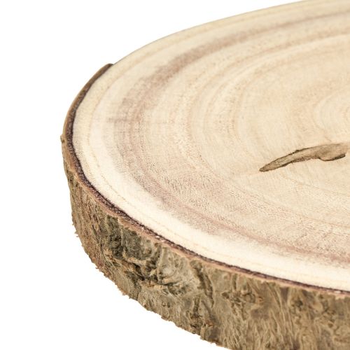 Product Tree slice bluebell tree natural Ø20-25cm 1pc