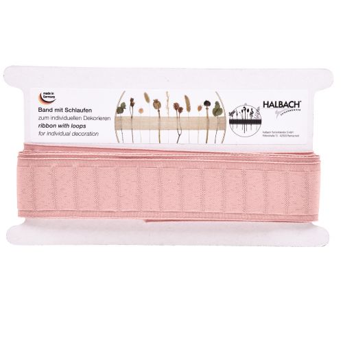 Product Decorative ribbon ribbon loops pink 40mm 6m