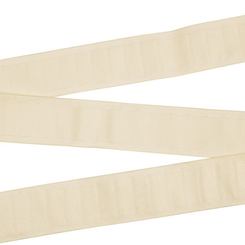 Product Decorative ribbon ribbon loops cream 40mm 6m