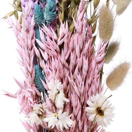 Product Dried flower bouquet straw flowers Phalaris grain 58cm