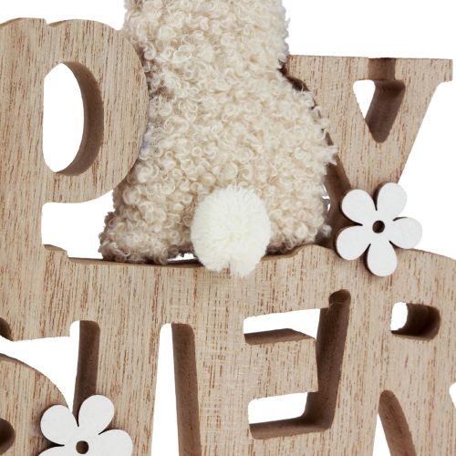 Product Easter decoration “Happy Easter” wooden Easter decoration for shelf 24cm