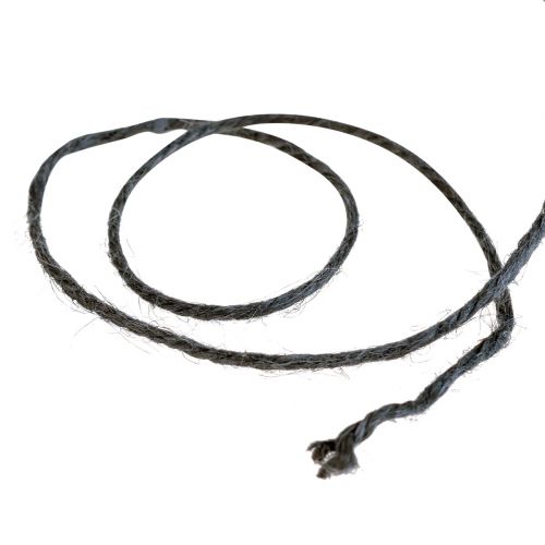 Product Jute cord jute cord decorative cord jute anthracite Ø3mm 150m