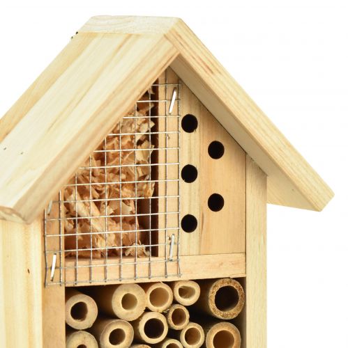 Product Insect hotel natural insect house wood 14cmx8cmx26cm