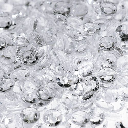 Product Acrylic diamonds Ø4mm clear 110g