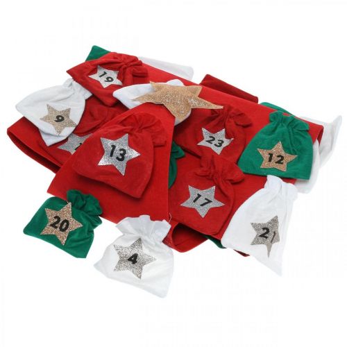 Product Advent calendar to fill yourself felt Christmas tree H115cm