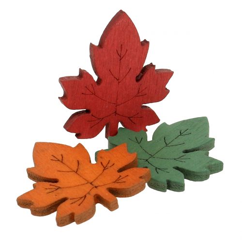 Product Colorful maple leaf for sprinkling 3.5cm 72pcs