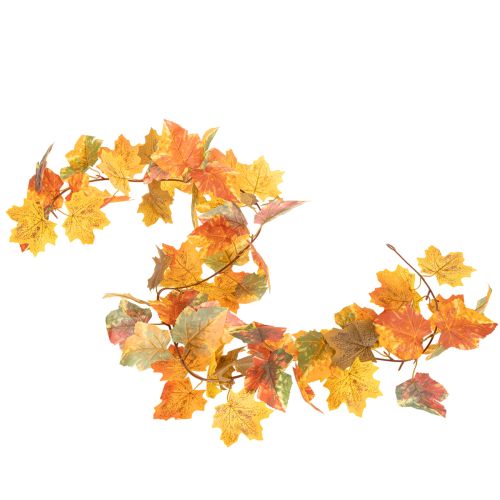 Artificial Maple Leaf Garland Autumn Decoration 165cm | Floristik24.co.uk