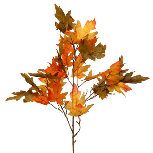 Floristik24 Artificial maple branch orange 90cm