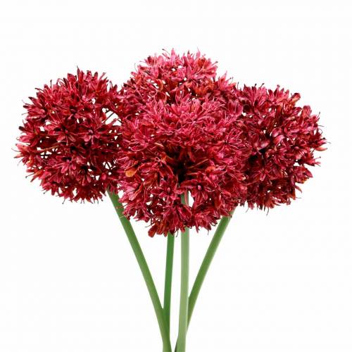 Floristik24 Ornamental Allium Artificial Mauve Ø7cm H58cm 4pcs
