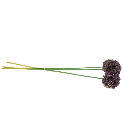 Floristik24 Ornamental allium artificial purple 70cm 3pcs