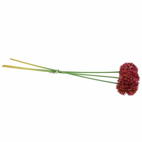 Floristik24 Ornamental allium artificial Mauve Ø9cm H70cm 3pcs