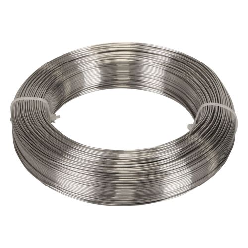 Floristik24 Aluminum wire 1.5mm 1kg silver